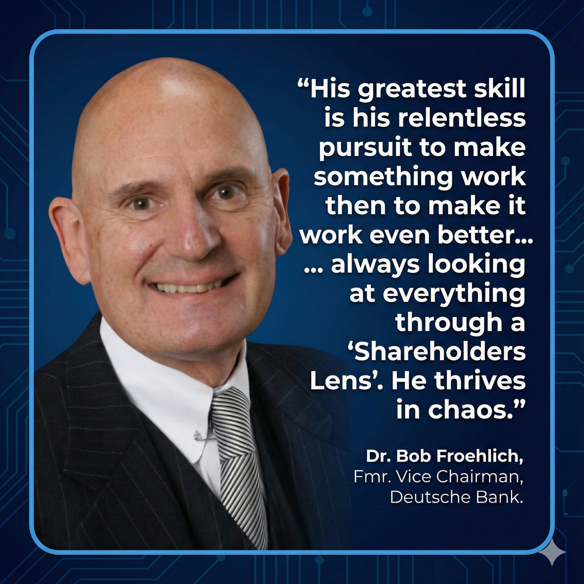 Dr. Bob Froehlich